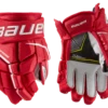 Bauer Supreme 3S Pro Junior Hockey Gloves -Hockey Equipment Store 1058652 RED