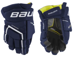 Bauer Supreme Ultrasonic Youth Hockey Gloves -Hockey Equipment Store 1058655 NAV
