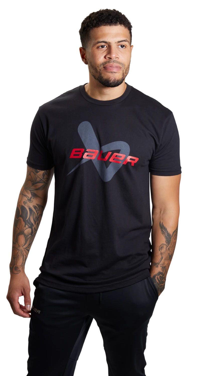 Bauer Lockup Tee Adult 3 Bauer Lockup Tee Adult