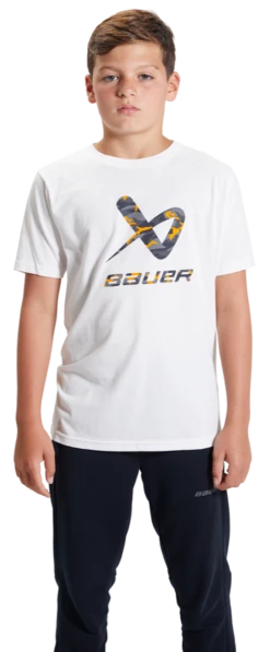 Bauer Camo Lockup Tee Youth