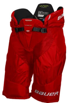 Bauer Vapor Hyperlite Senior Hockey Pants -Hockey Equipment Store 1059947 Front 0137 red