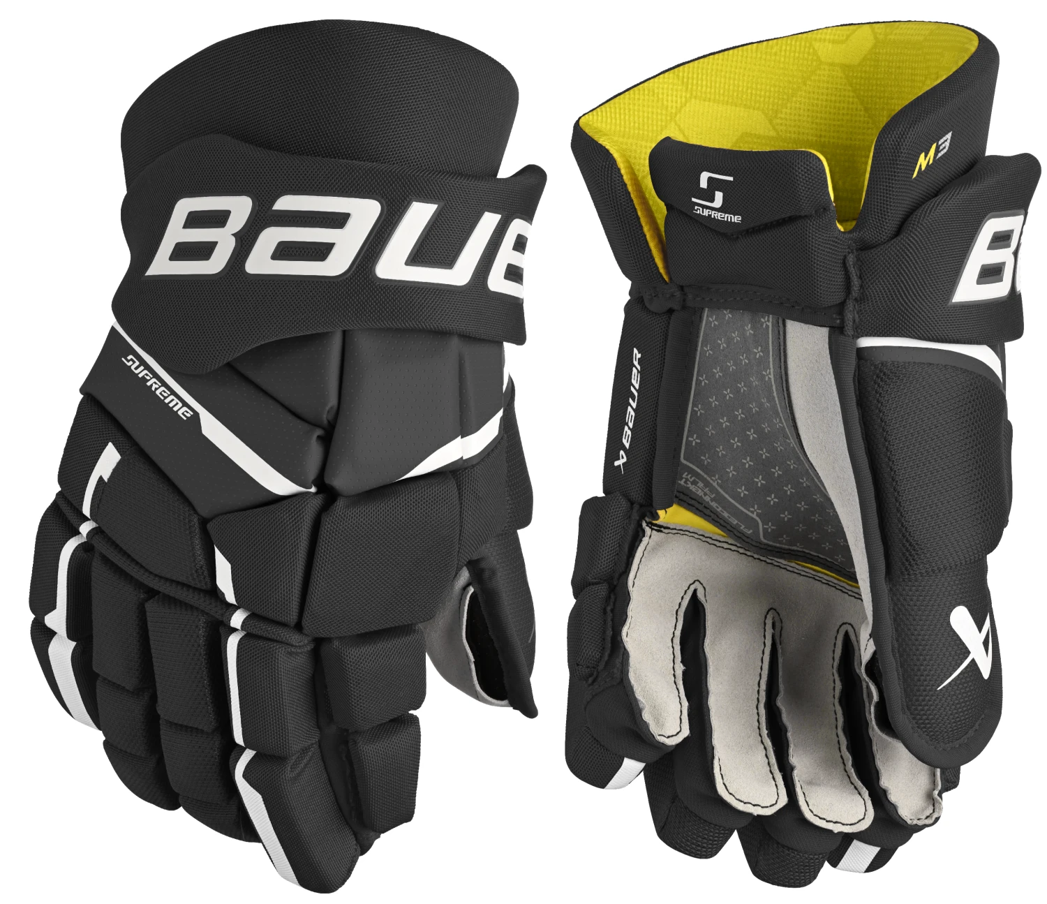 Bauer Supreme M3 Intermediate Hockey Gloves 3 Bauer Supreme M3 Intermediate Hockey Gloves