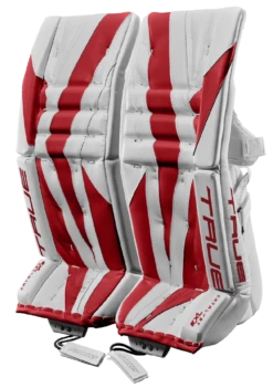 True Hockey True Catalyst 7X3 Intermediate Goalie Pads 11 True Hockey True Catalyst 7X3 Intermediate Goalie Pads -Hockey Equipment Store 2023 Hockey Catalyst GoaliePads 7X3 WhiteRed 2