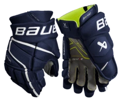 Bauer Vapor 3X Pro Junior Hockey Gloves -Hockey Equipment Store 3XPRO JR PALM NAV1