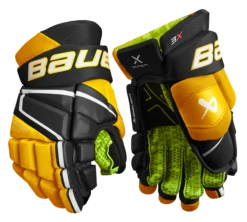 Bauer Vapor 3X Junior Hockey Gloves 18 Bauer Vapor 3X Junior Hockey Gloves -Hockey Equipment Store 3X JR FRONT BKG2