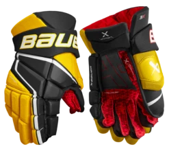 Bauer Vapor 3X Senior Hockey Gloves 18 Bauer Vapor 3X Senior Hockey Gloves -Hockey Equipment Store 3X SR FRONT BKG2