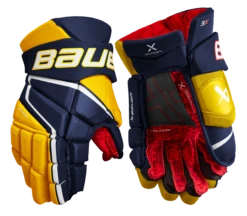Bauer Vapor 3X Intermediate Hockey Gloves -Hockey Equipment Store 3X SR FRONT NVG2 ea878d27 c74b 4a13 8364 3d074546dd76