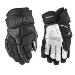 Bauer Supreme Ultrasonic Senior Hockey Gloves -Hockey Equipment Store 629088 BLK 01