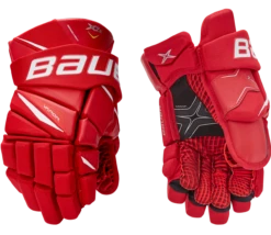 Bauer Vapor X2.9 Junior Hockey Gloves -Hockey Equipment Store 660312 RED 01