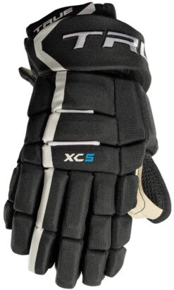 True Hockey True XC5 2020 Senior Hockey Gloves -Hockey Equipment Store B2RAssets 770x1206 black