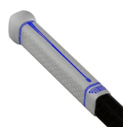 Buttendz Flux Z Stick Grip 17 Buttendz Flux Z Stick Grip -Hockey Equipment Store BUTT Flux White Tilt BLUE WEB