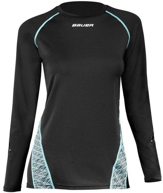 Bauer NG Women's Long Sleeve Base Layer Crew 3 Bauer NG Women's Long Sleeve Base Layer Crew
