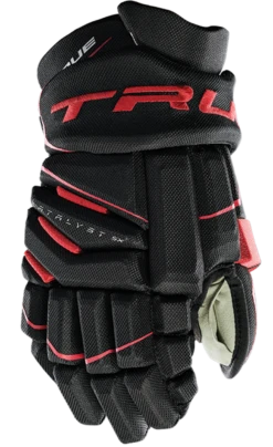 True Hockey True Catalyst 5X Senior Hockey Gloves -Hockey Equipment Store CT5xGlove Black Red 3a6ce79f eaad 4b4a 8356 055a6a952174