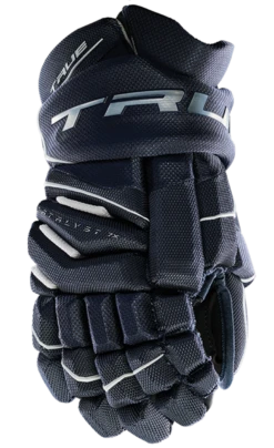 True Hockey True Catalyst 7X Junior Hockey Gloves 15 True Hockey True Catalyst 7X Junior Hockey Gloves -Hockey Equipment Store CT7xGlove Navy
