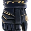 True Hockey True Catalyst 7X Junior Hockey Gloves -Hockey Equipment Store CT7xGlove Navy Gold