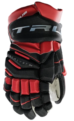 True Hockey True Catalyst 9X Junior Hockey Gloves 15 True Hockey True Catalyst 9X Junior Hockey Gloves -Hockey Equipment Store CT9xGlove Black Red 1
