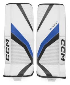CCM YTFLEX 3 Youth Goalie Pads -Hockey Equipment Store GPYFX3 WHTRYL 01