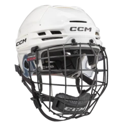 CCM Tacks 720 Combo Hockey Helmet -Hockey Equipment Store HT720C WH 01