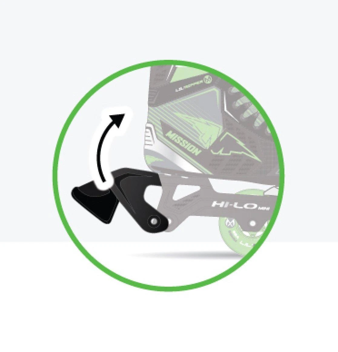 Bauer Mission Lil' Ripper Adjustable Youth Roller Skates 10 Bauer Mission Lil' Ripper Adjustable Youth Roller Skates - Image 8