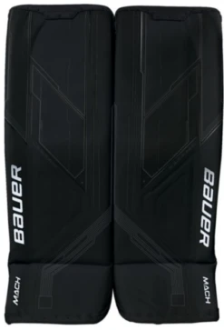 Bauer Supreme Mach Senior Goalie Pads -Hockey Equipment Store Mach BLK