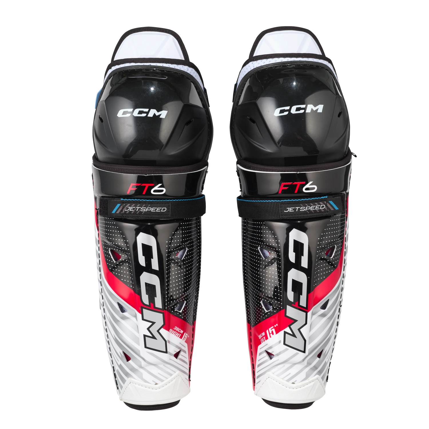 CCM JetSpeed FT6 Junior Shin Guards 4 CCM JetSpeed FT6 Junior Shin Guards - Image 2