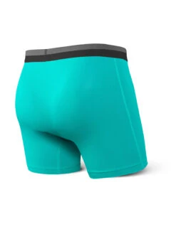 SAXX Sport Mesh Boxer Brief Fly Teal -Hockey Equipment Store SXBB12F TEA B