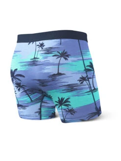 SAXX Ultra Boxer Brief Blue Palm Sunset -Hockey Equipment Store SXBB30F PLS B