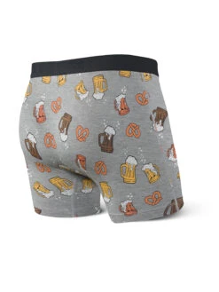 SAXX Vibe Boxer Brief Grey Beer Cheers 5 SAXX Vibe Boxer Brief Grey Beer Cheers -Hockey Equipment Store SXBM35 BEC B
