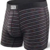 SAXX Vibe Boxer Modern Fit Black Gradient Stripe -Hockey Equipment Store SXBM35 GRS