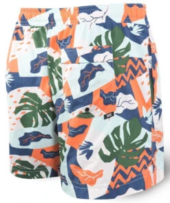 SAXX Cannonball 2n1 Trunk Aqua Cut Collage -Hockey Equipment Store SXTS30 ACC B