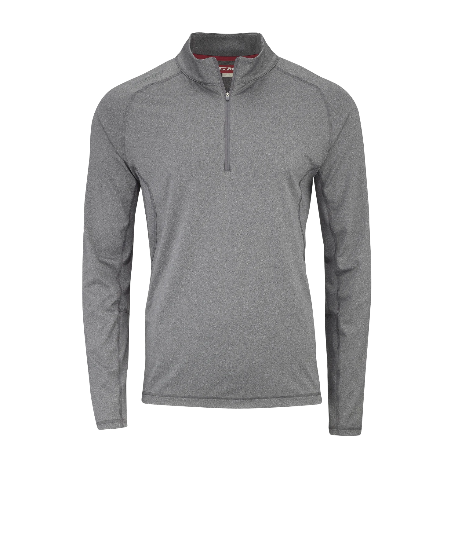 CCM Half Zip Premium Training Tee Adult 4 CCM Half Zip Premium Training Tee Adult - Image 2