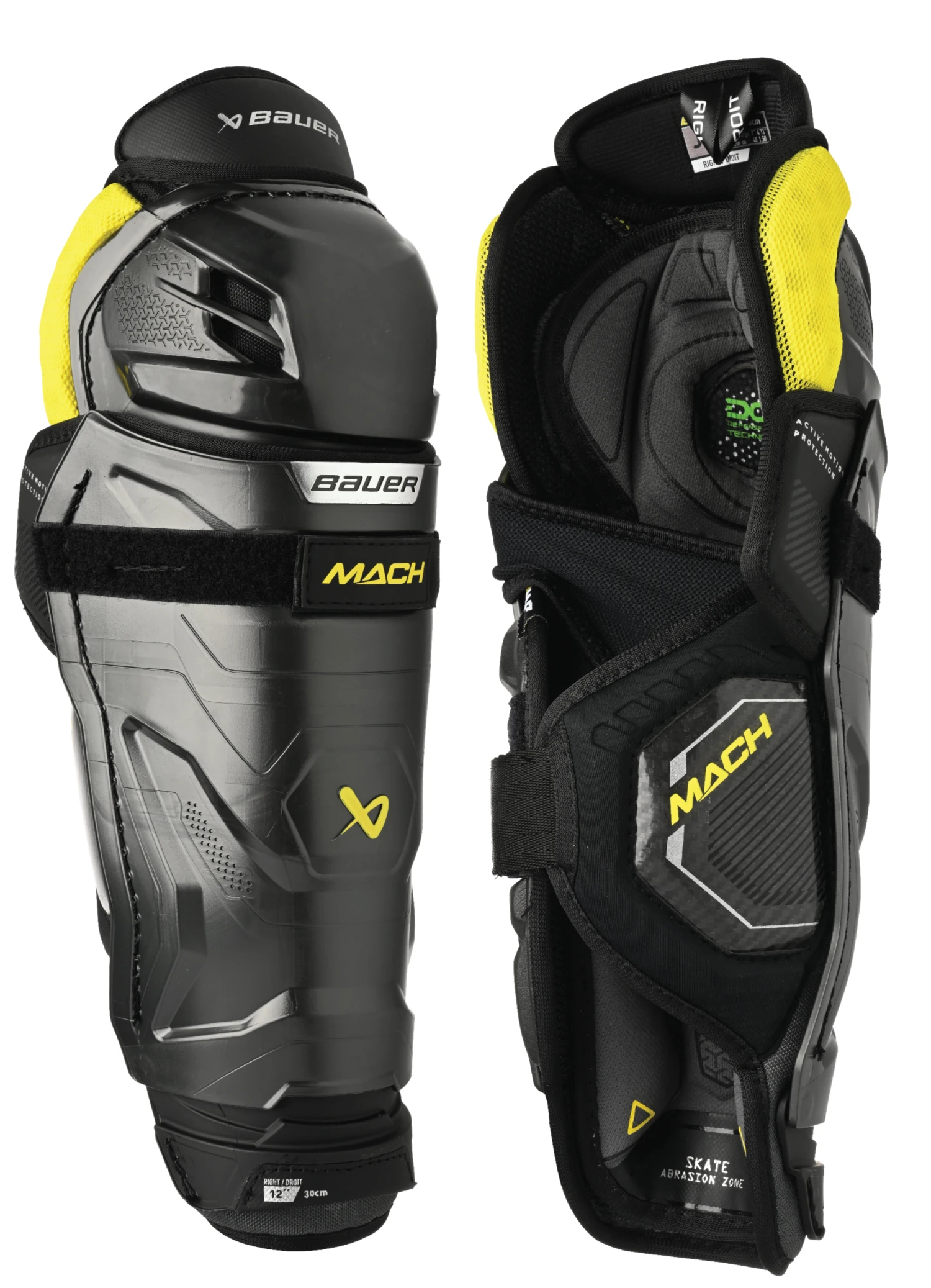 Bauer Supreme Mach Junior Shin Guards 3 Bauer Supreme Mach Junior Shin Guards