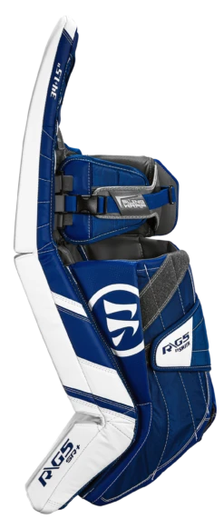 Warrior Ritual G5 SR+ Senior Goalie Pads (w/ Knee Pads) -Hockey Equipment Store g5spl0wrl war 07 i