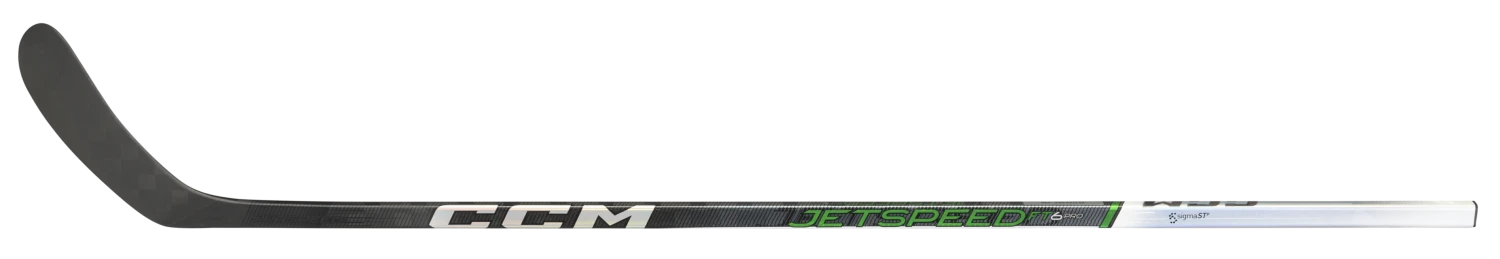 CCM JetSpeed FT6 Pro Intermediate Hockey Stick (Green) 4 CCM JetSpeed FT6 Pro Intermediate Hockey Stick (Green) - Image 2