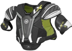 Warrior Alpha LX 20 Junior Shoulder Pads -Hockey Equipment Store lx20spsr1bk war 01 i