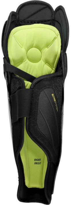 Warrior Alpha LX 30 Junior Shin Guards -Hockey Equipment Store lx30sgsr1bk war 02 i 1