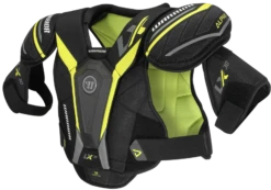 Warrior Alpha LX 30 Junior Shoulder Pads -Hockey Equipment Store lx30spsr1bk war 01 i