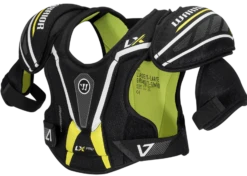 Warrior Alpha LX Pro Youth Shoulder Pads -Hockey Equipment Store lxpspyth1bk war 01 i