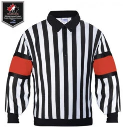 Force Women's Pro Sewn-In Armbands Referee Jersey -Hockey Equipment Store mprr 2
