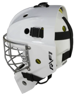 Warrior RF1 Junior Goalie Mask -Hockey Equipment Store rf1jm0wh war 03 i