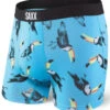 SAXX Vibe Boxer Brief Ink Blue Toucan -Hockey Equipment Store saxx boxer brief blue toucan 1 8f5c97de fba8 4c7c a444 657b22989a62