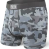 SAXX Ultra Boxer Fly Graphite Stencil Camo -Hockey Equipment Store saxx ultra boxer fly graphite stencil camo