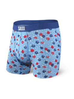 SAXX Vibe Boxer Brief Blue Ping Pong