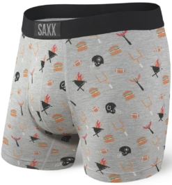 SAXX Vibe Boxer Brief Grey Tailgate