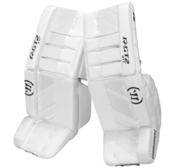 Warrior Ritual GT2 Intermediate Goalie Pads (w/ Knee Pads) 16 Warrior Ritual GT2 Intermediate Goalie Pads (w/ Knee Pads) -Hockey Equipment Store warrior ritual gt2 intermediate goalie pads white