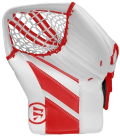 Warrior Ritual GT2 Senior Goalie Catcher -Hockey Equipment Store warrior ritual gt2 senior goalie catcher white red