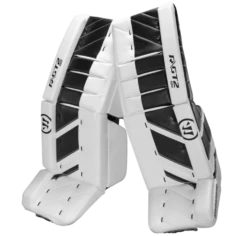 Warrior Ritual GT2 Senior Goalie Pads (w/ Knee Pads) 16 Warrior Ritual GT2 Senior Goalie Pads (w/ Knee Pads) -Hockey Equipment Store warrior ritual gt2 senior goalie pads white black