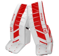 Warrior Ritual GT2 Senior Goalie Pads (w/ Knee Pads) 19 Warrior Ritual GT2 Senior Goalie Pads (w/ Knee Pads) -Hockey Equipment Store warrior ritual gt2 senior goalie pads white red